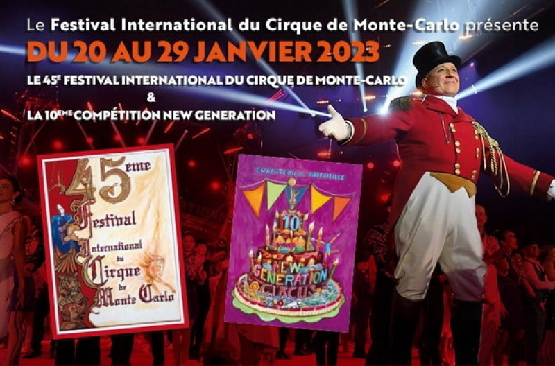 MONTE-CARLO, DOPO TRE ANNI RITORNA IL FESTIVAL - Al via dal 20 gennaio 2022 la 45° edizione della competizione circense. -di Francesco Mocellin