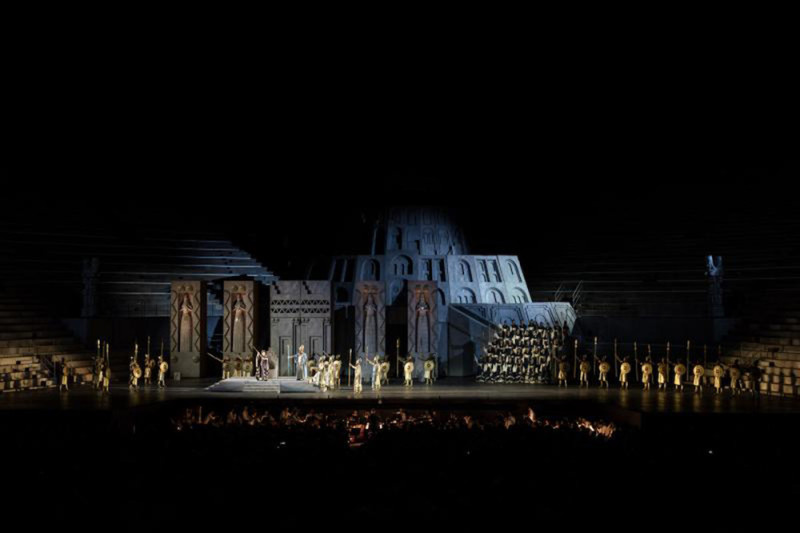 &quot;Nabucco&quot;, regia Gianfranco de Bosio. Foto ENNEVI