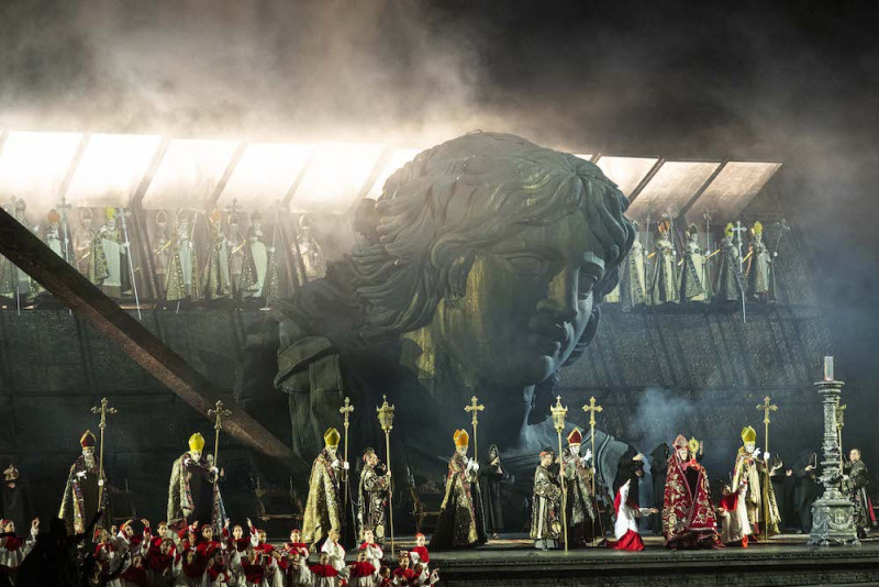 &quot;Tosca&quot;, regia Hugo De Ana. Foto ENNEVI