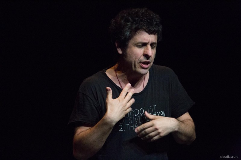 Daniele Marcori in &quot;L&#039;inedito. Eugène Ionesco&quot;, regia Matthieu Loos