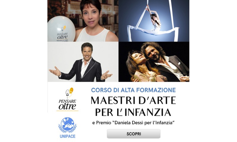 CORSO DI ALTA FORMAZIONE - MAESTRI D’ ARTE PER L’ INFANZIA dal 7 Aprile al 29 Settembre 2018