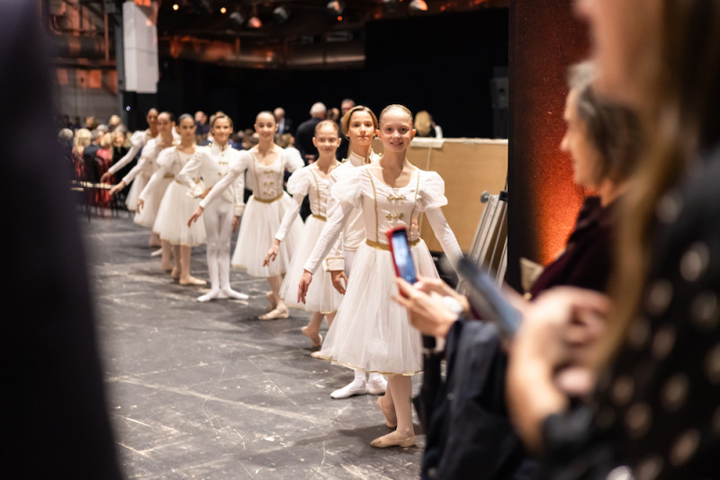 &quot;Statuesque&quot; Milano per la Scala .Foto Camilla Canalini