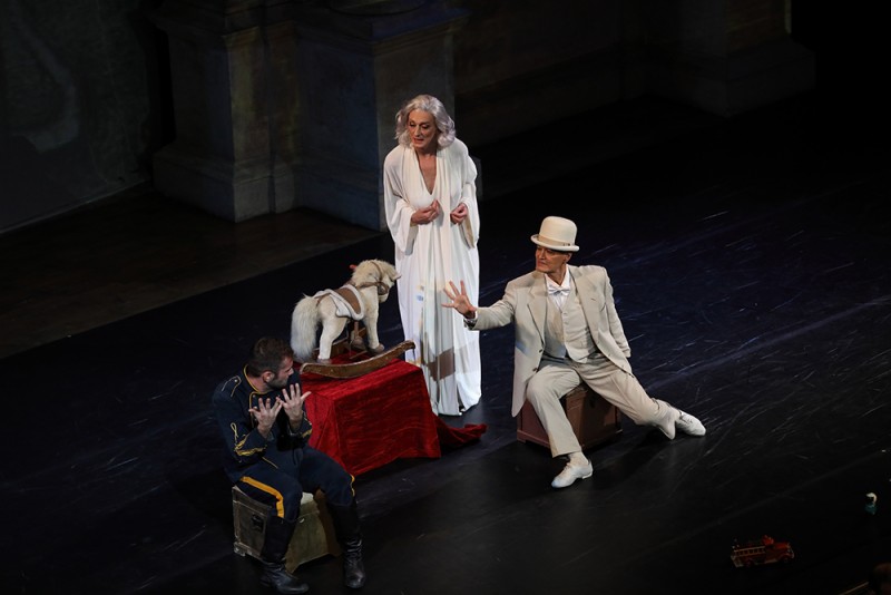 &quot;HISTOIRE DU SOLDAT&quot;, regia Giancarlo Marinelli. Foto Roberto De Biasio