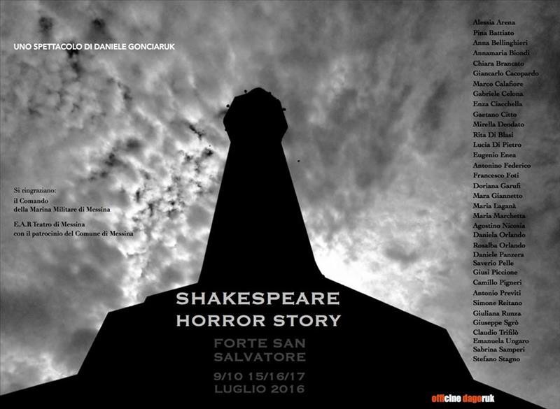 &quot;Shakespeare horror story&quot; di Daniele Gonciaruk